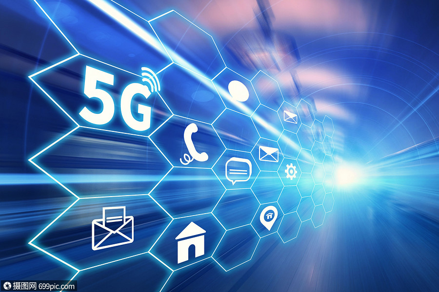 创意背景 科学技术 互联网 5g网络.psd