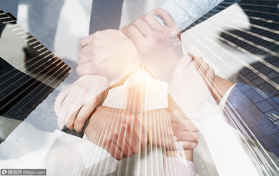 商务合作团队共赢图片