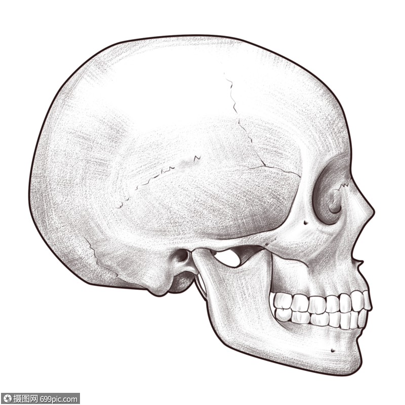 头部颅骨人体结构解剖