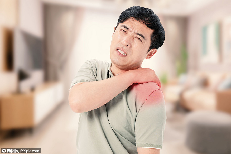 肩周炎疼痛关节高清图片素材