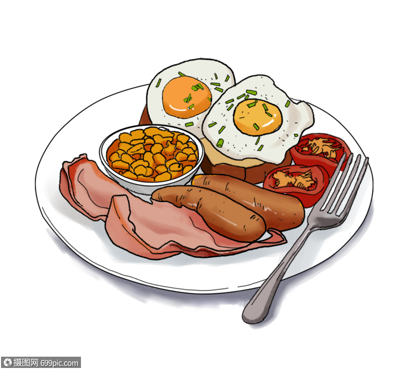 英式早餐特色煎蛋