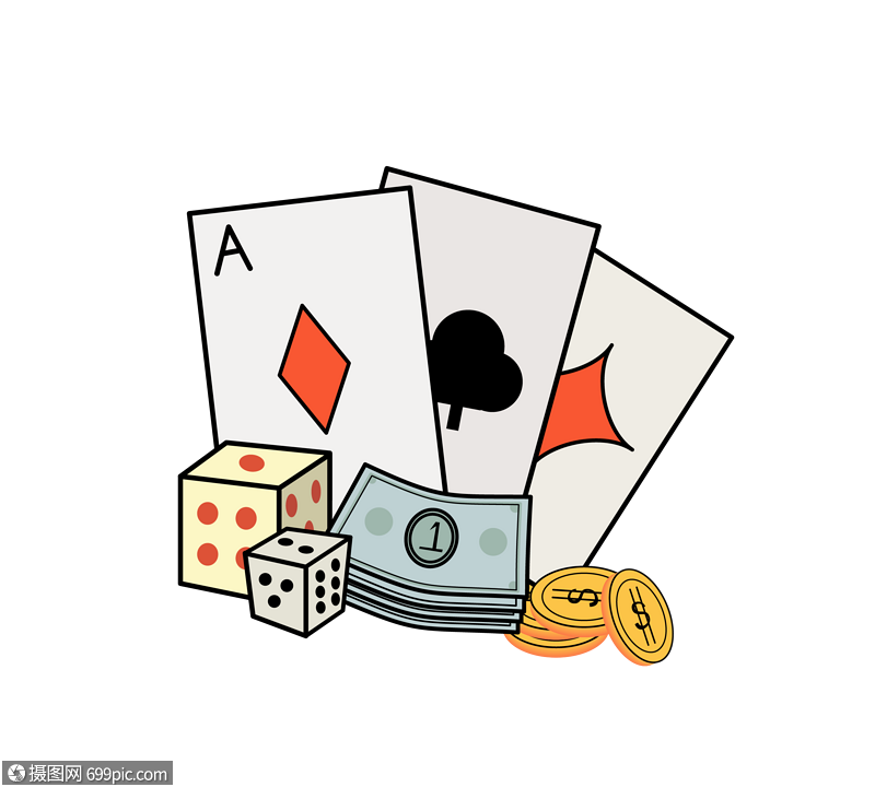 赌博娱乐图形元素钱矢量图赌场