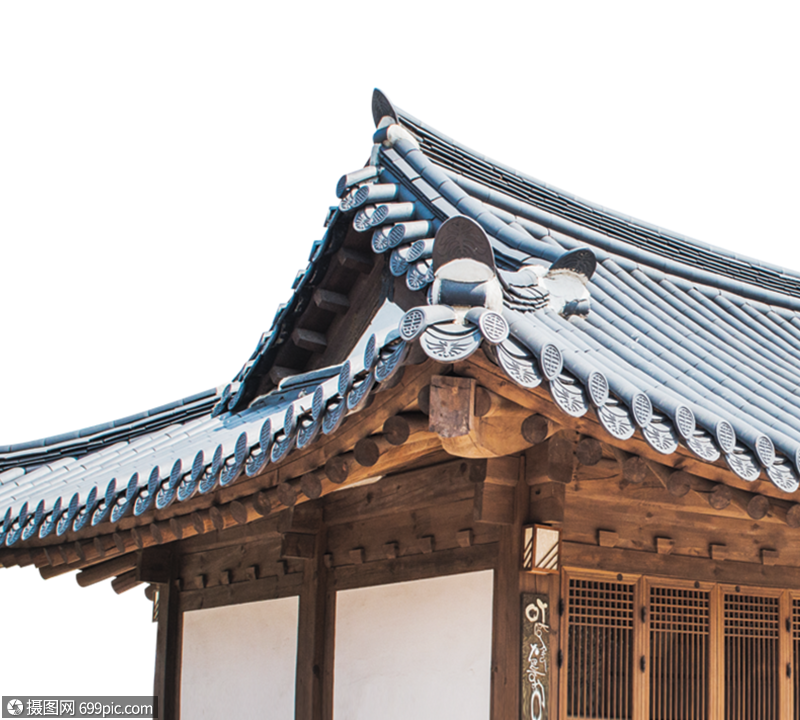 中国古代建筑屋檐中式古建筑