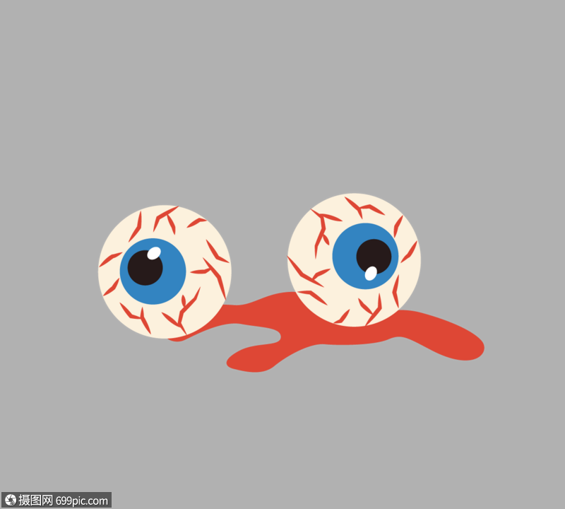 万圣节快乐恐怖眼球