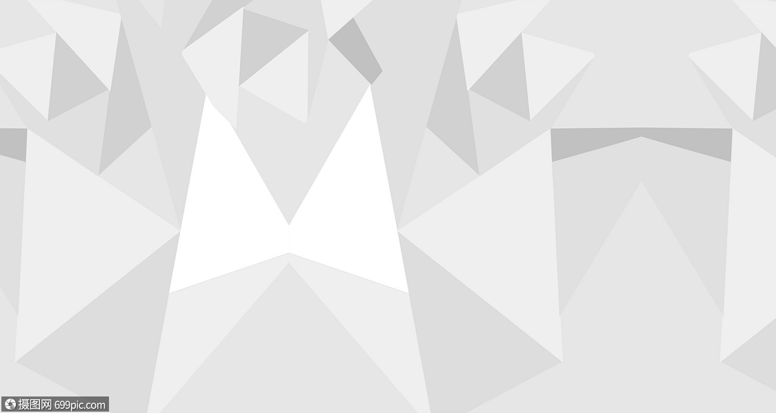 白色几何背景立体影子