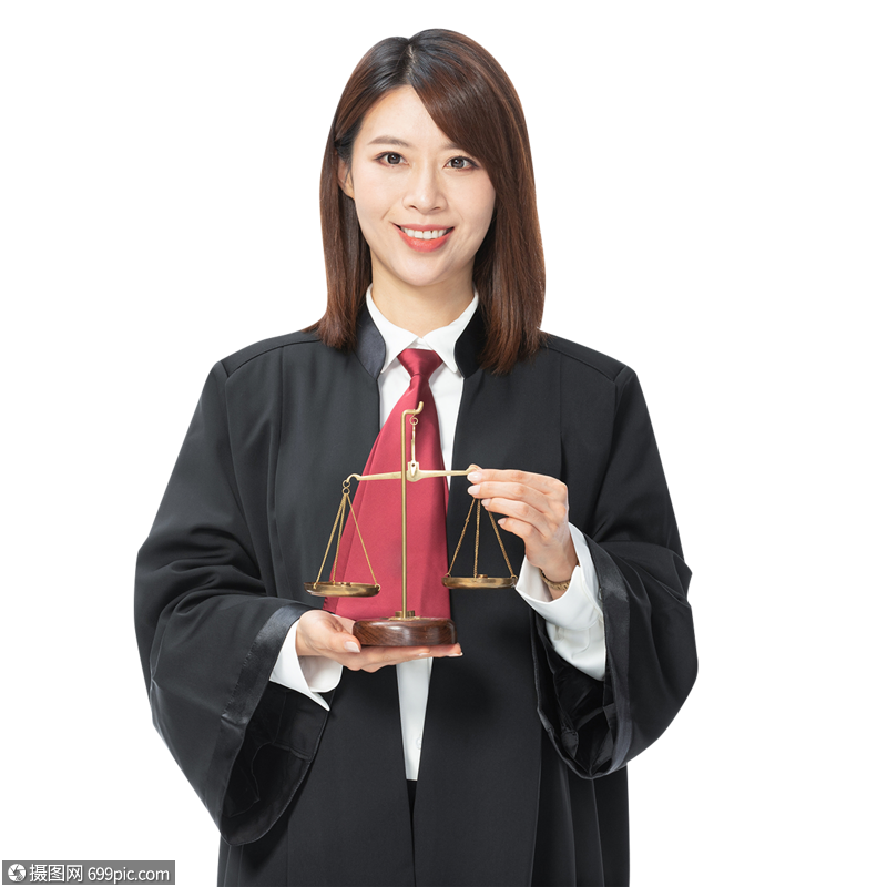 青年女性律师形象