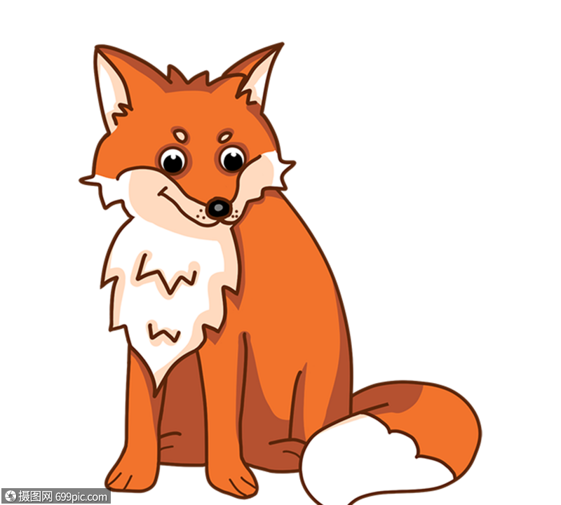 橘色狐狸表情包图片