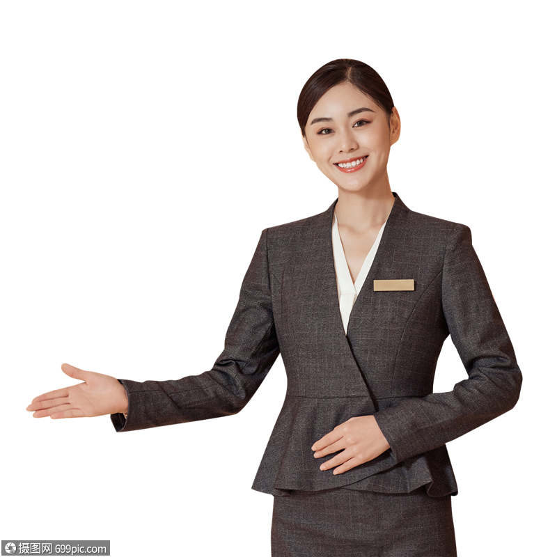 酒店大堂经理欢迎手势酒店管理豪华酒店