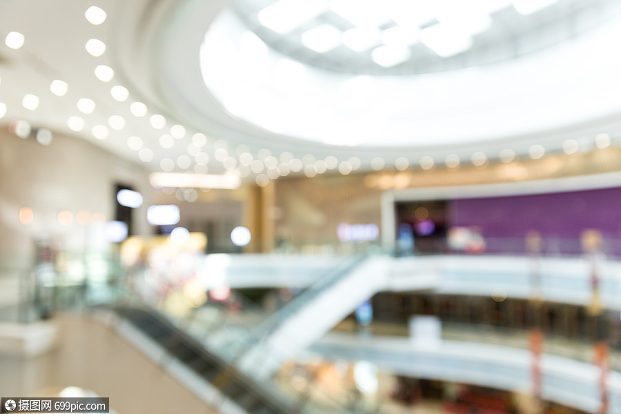 照片 建筑空间 商业街 商场建筑楼顶展示虚化.jpg