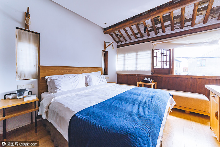 酒店室内外环境古镇住宿