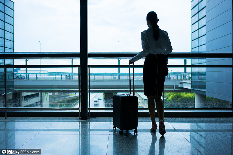 商务人士出行出差
