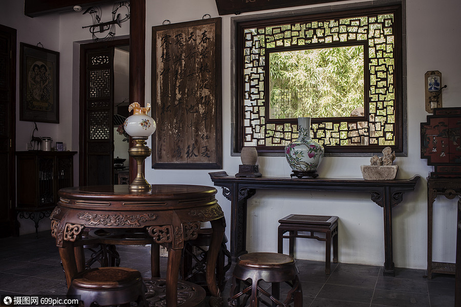 中式家具陈设古典中国风