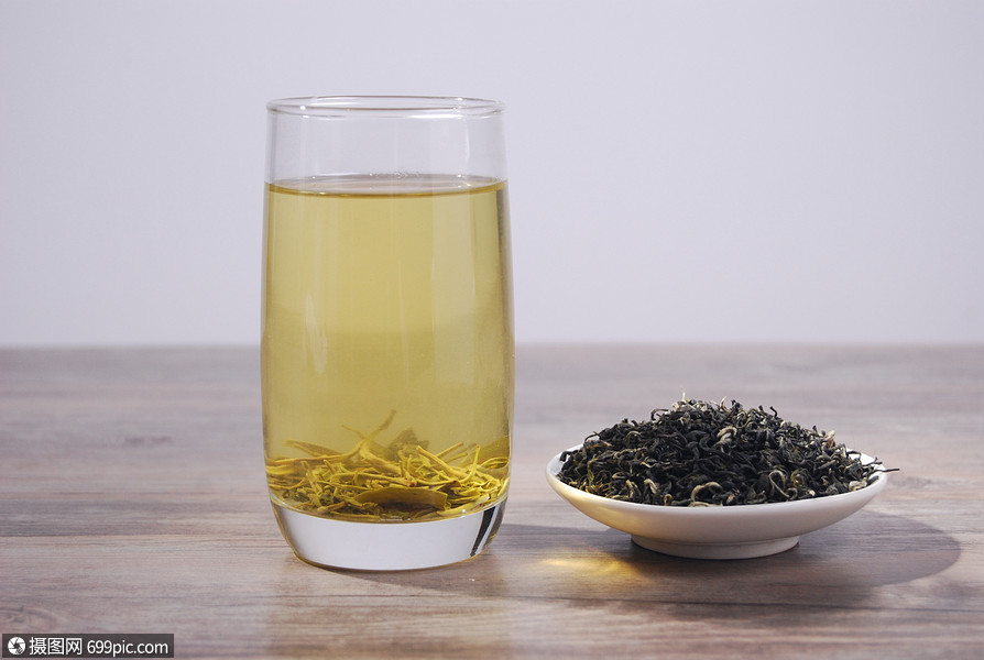 精品素茶茶叶茶叶照片