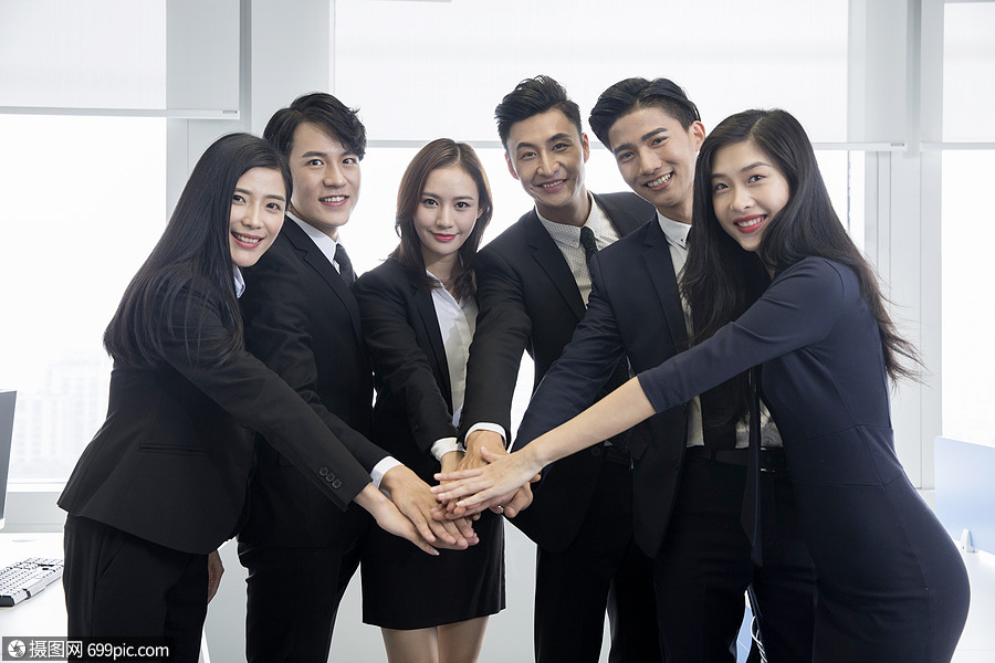 商务团队合作共赢