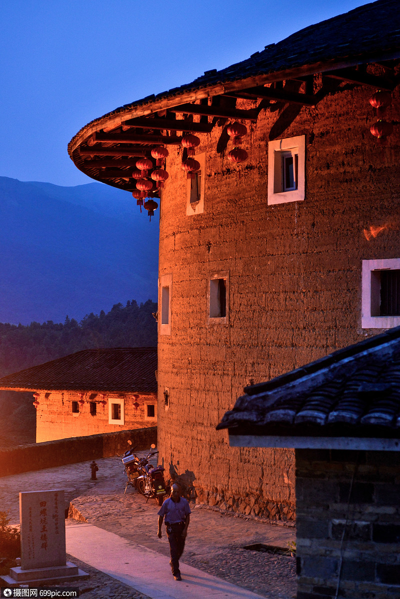 福建南靖县书洋镇田螺坑土楼