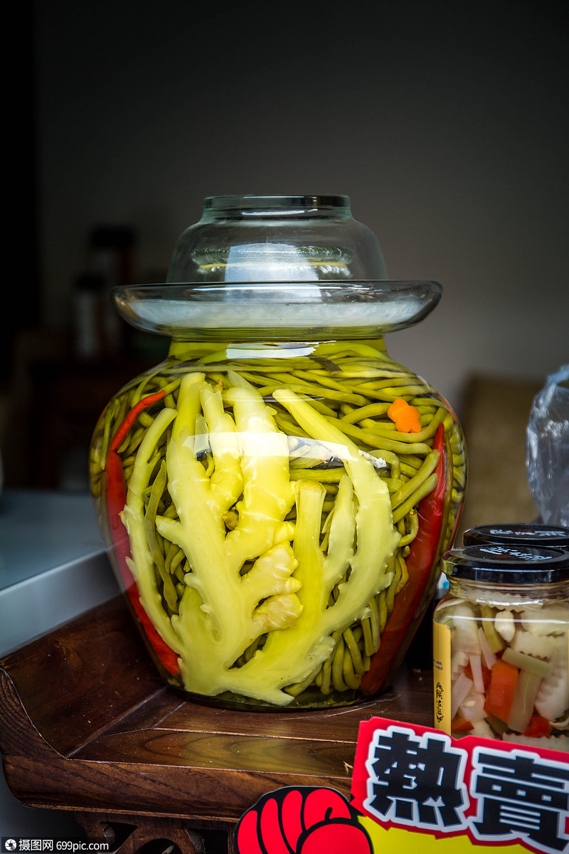 泡菜泡竹笋酸菜高清图片素材