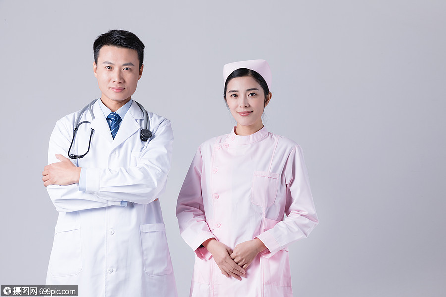 医生护士形象展示棚拍健康保健人物
