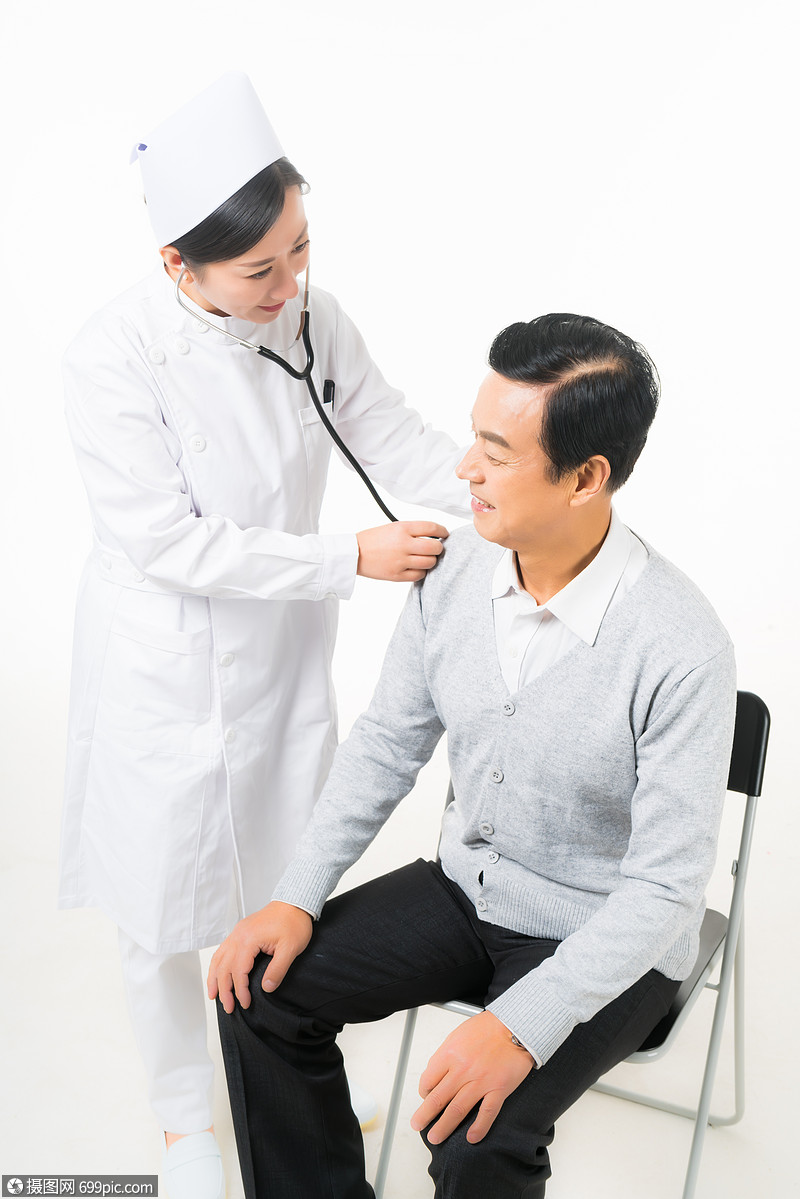 护士病人患者检查健康卫生