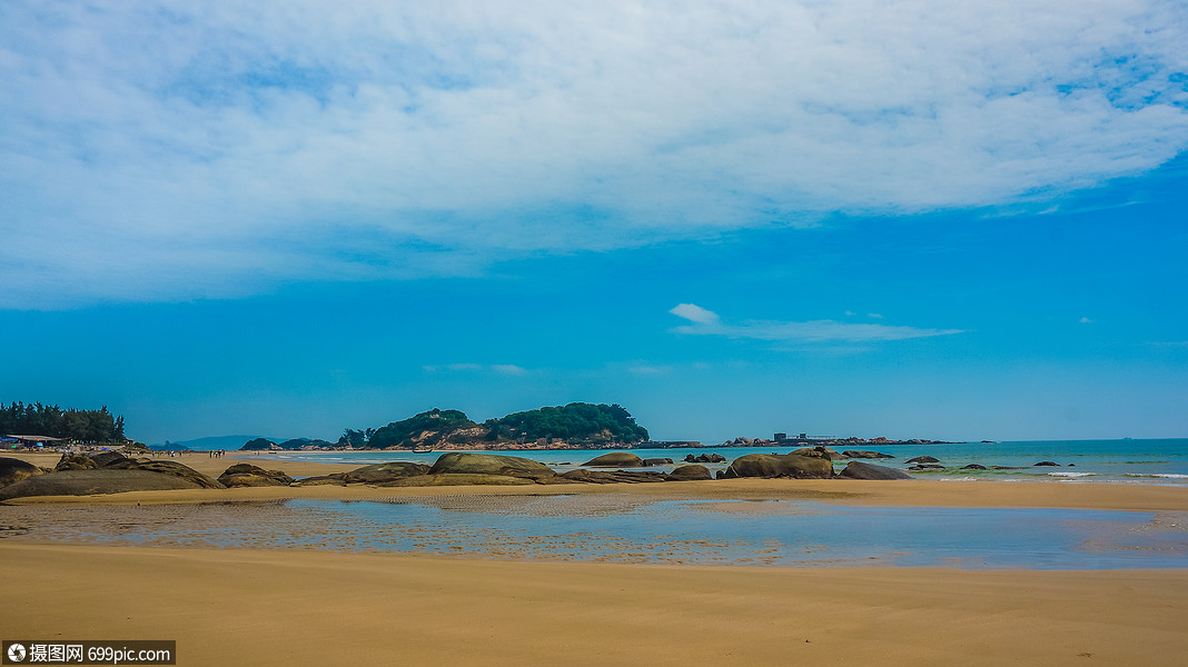 福建东山岛金銮湾著名景点海岸