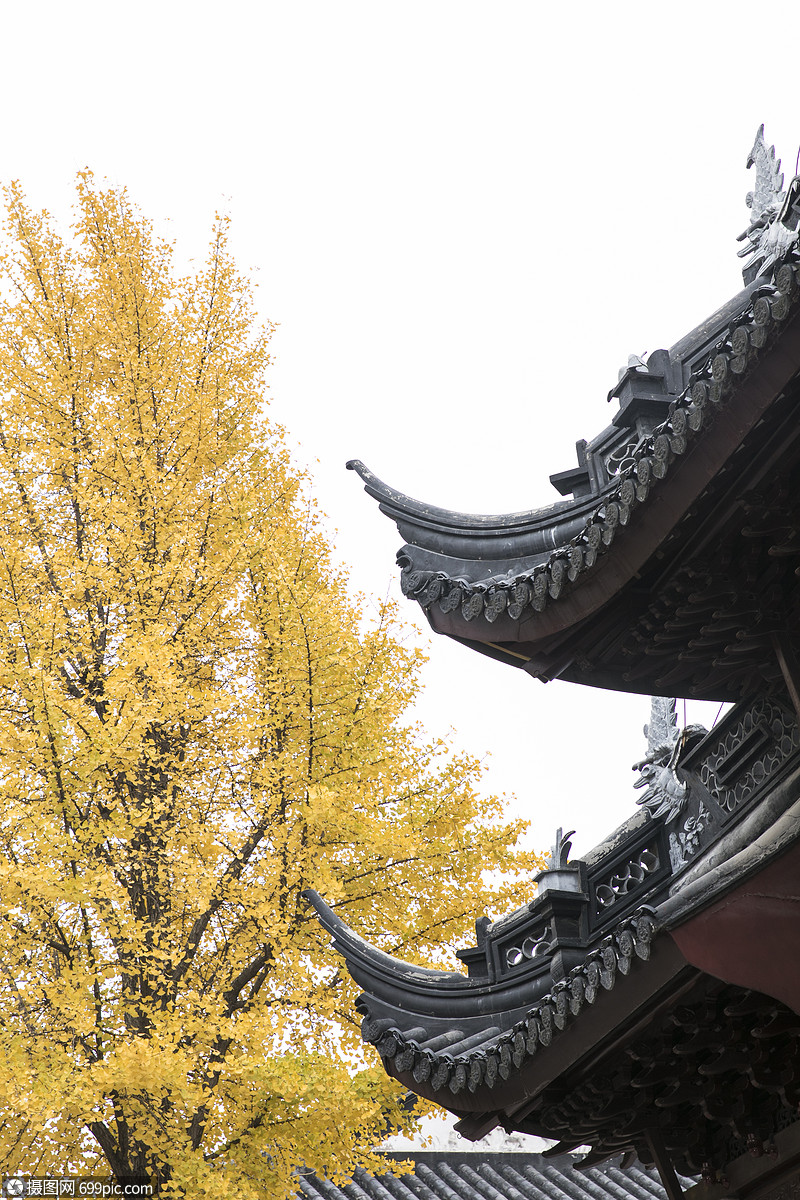 古风建筑寺庙中国风