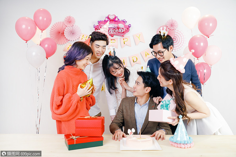 青年生日聚会party