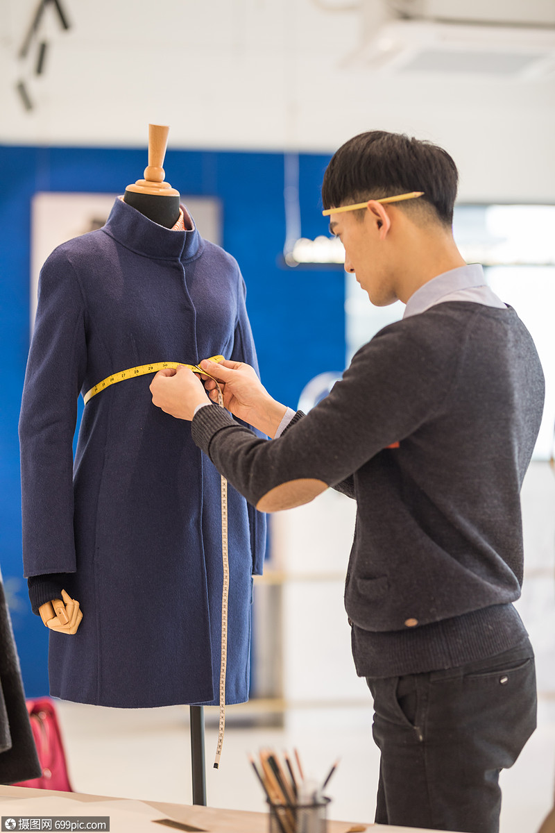 服装设计是测量设计衣服设计师皮尺