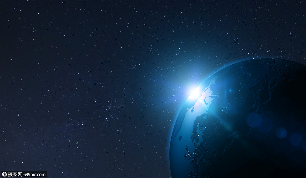 外太空地球背景科技感地球背景地球表层背景