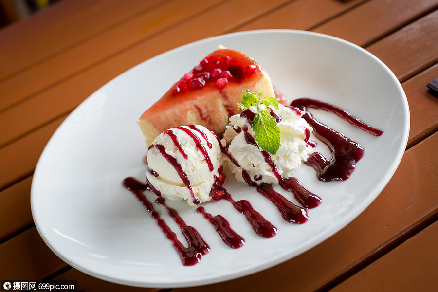 甜品蛋糕香甜食高清图片素材