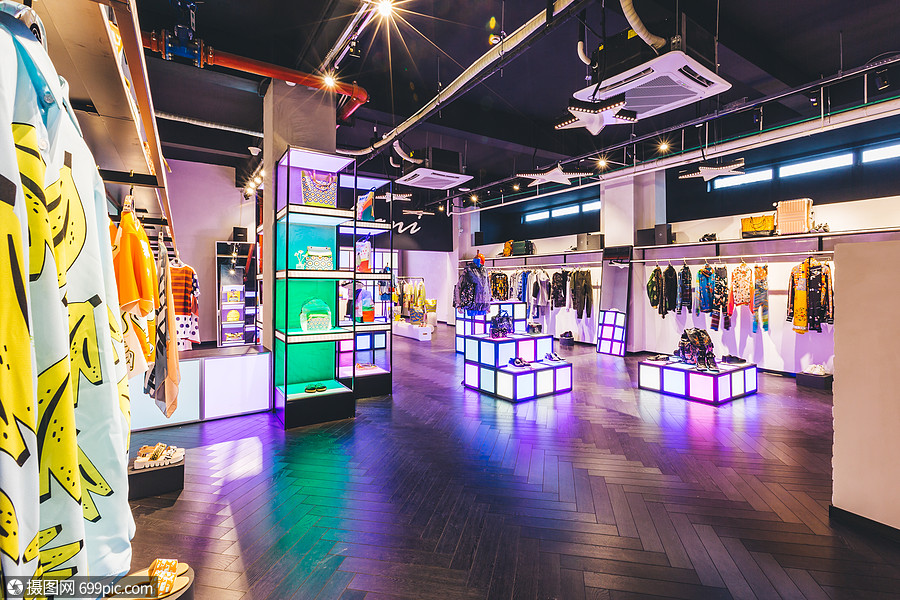 服装商店环境