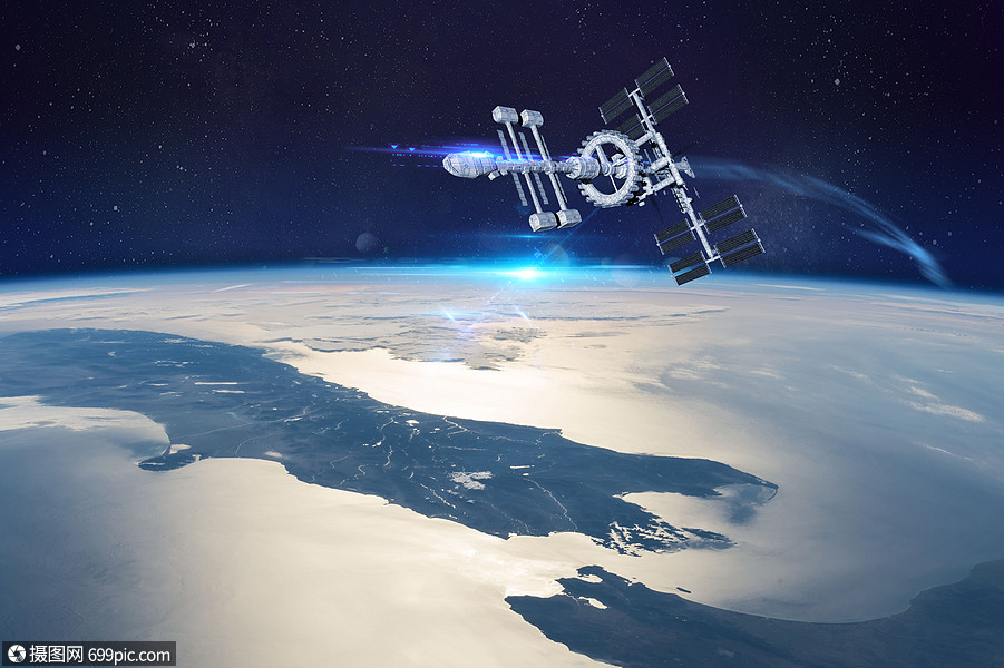 航空科技卫星飞船图片
