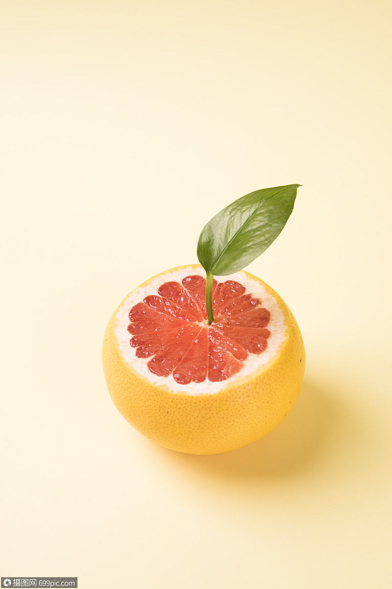 静物水果西柚颜色想法