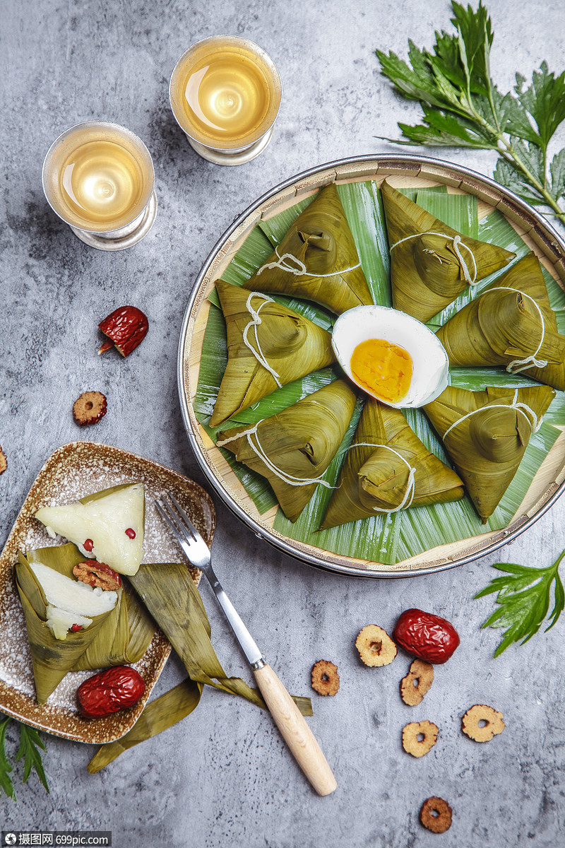 端午节美味粽子