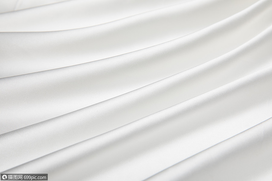 白色丝绸背景素材