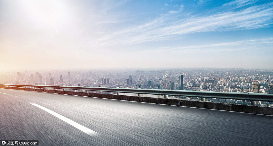 城市公路背景