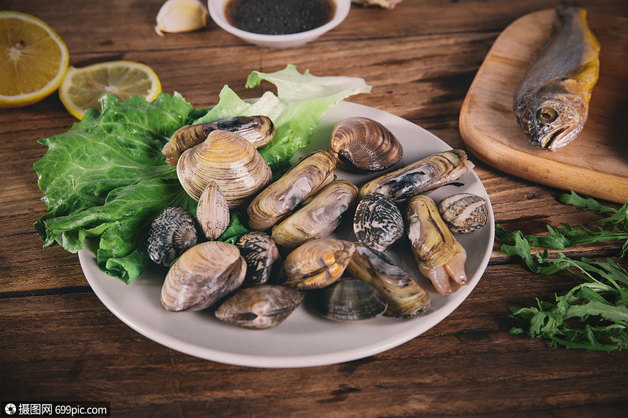 海鮮美食生海鮮小黃魚