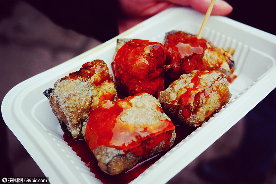 南京夫子庙臭豆腐小吃