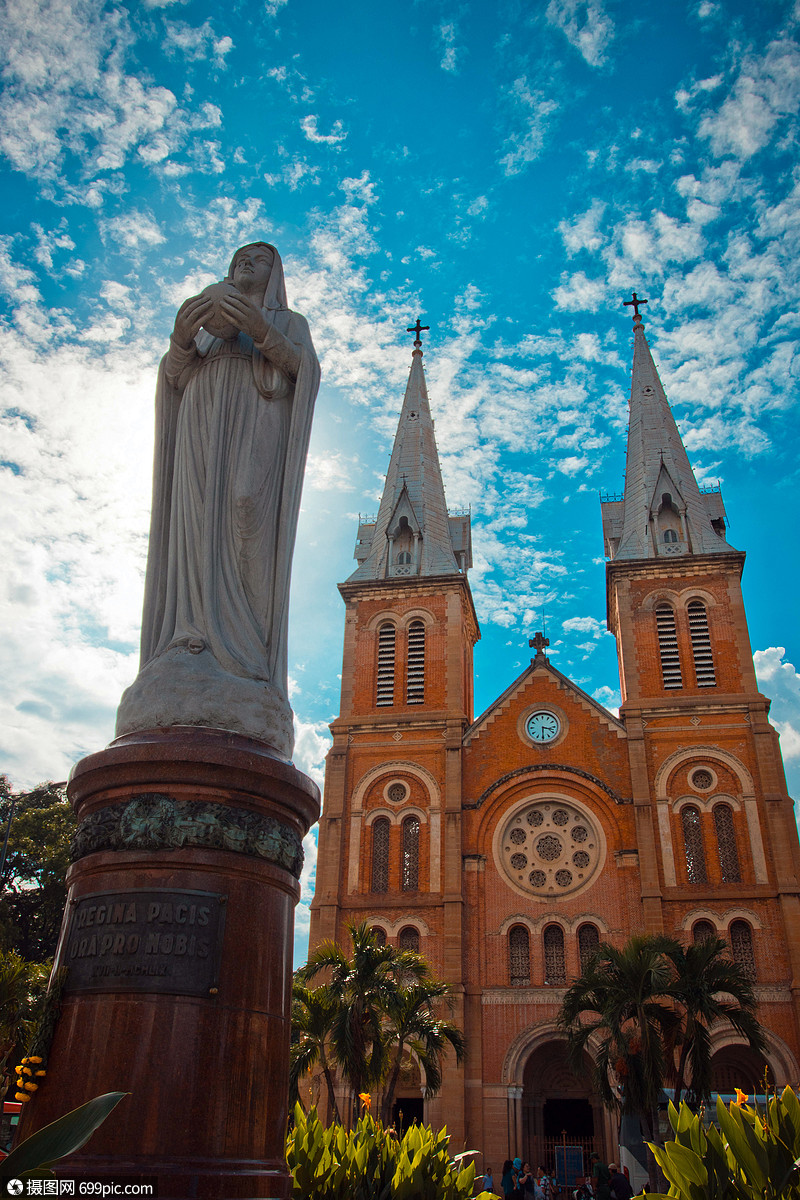 照片 旅游度假 欧式建筑 越南大教堂jpg
