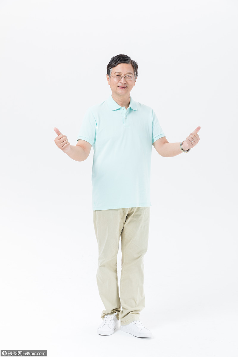 男性老人老年人形象