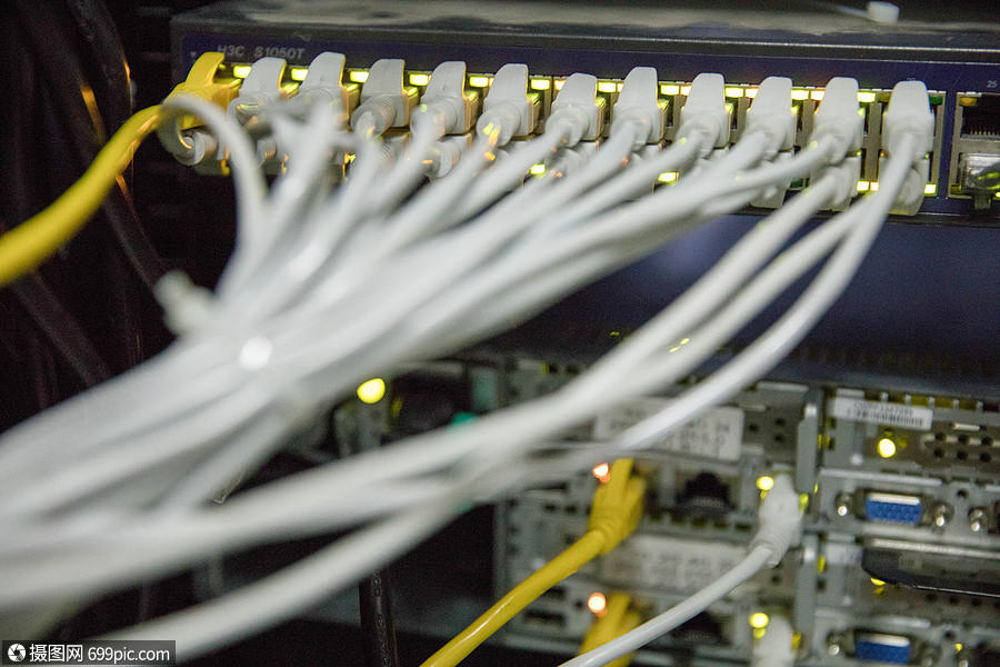 互联网机房网线