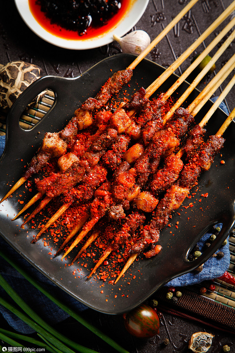 烧烤烤串小吃串串图片