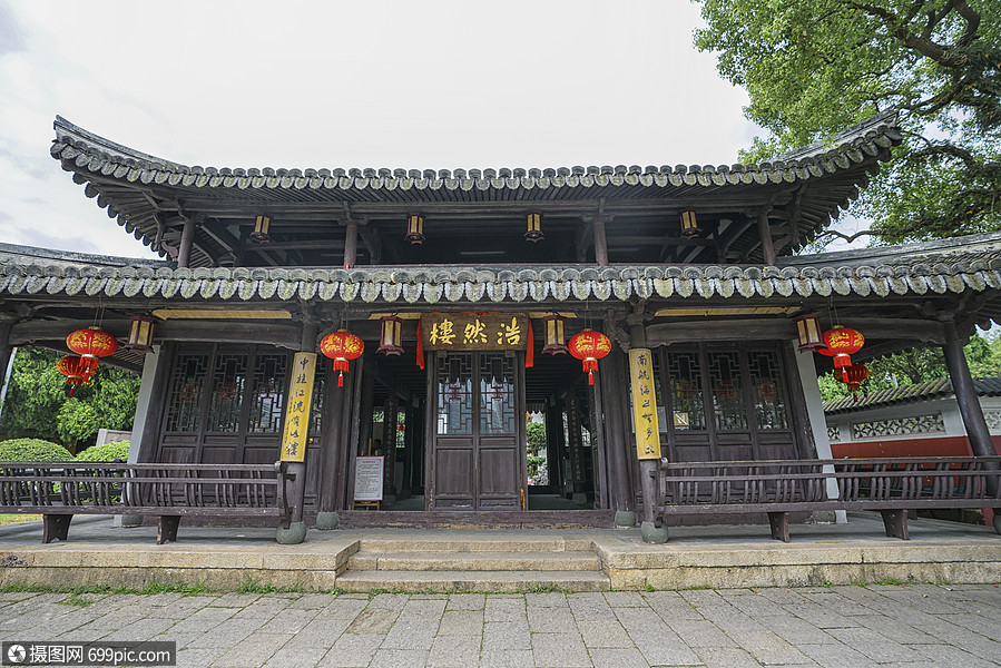 温州江心屿浩然楼