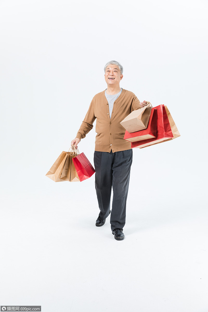 老年人购物