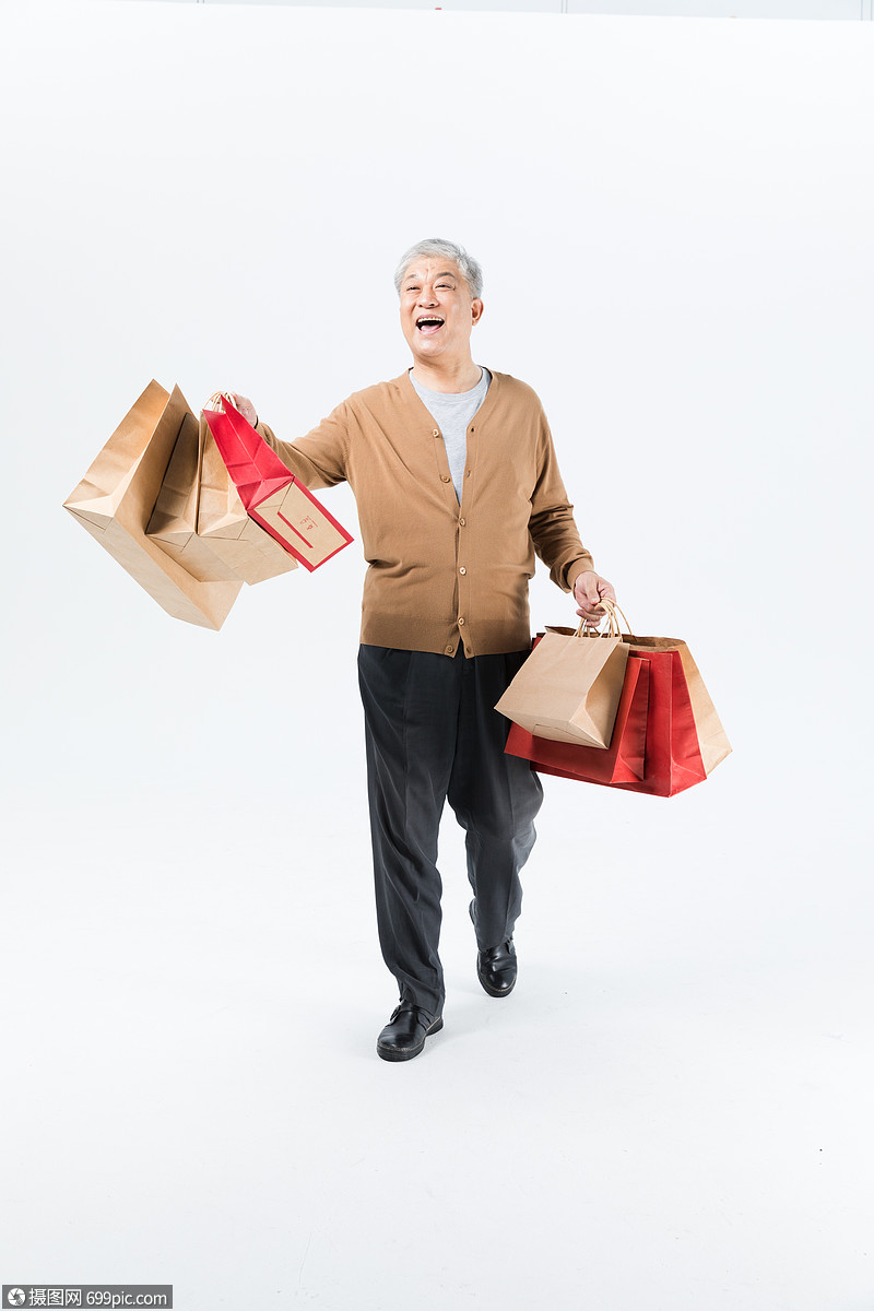老年人购物