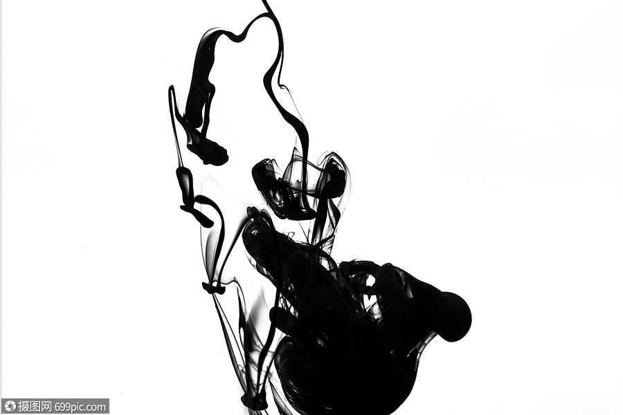 水墨背景素材墨汁艺术背景