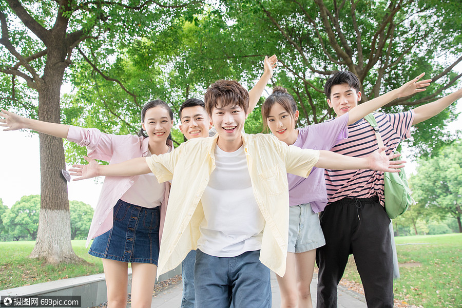 大学生校园生活同学青春