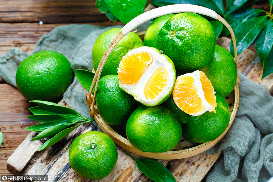 青桔水果健康高清图片素材