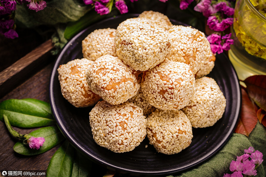 年味麻枣糖果子传统小吃