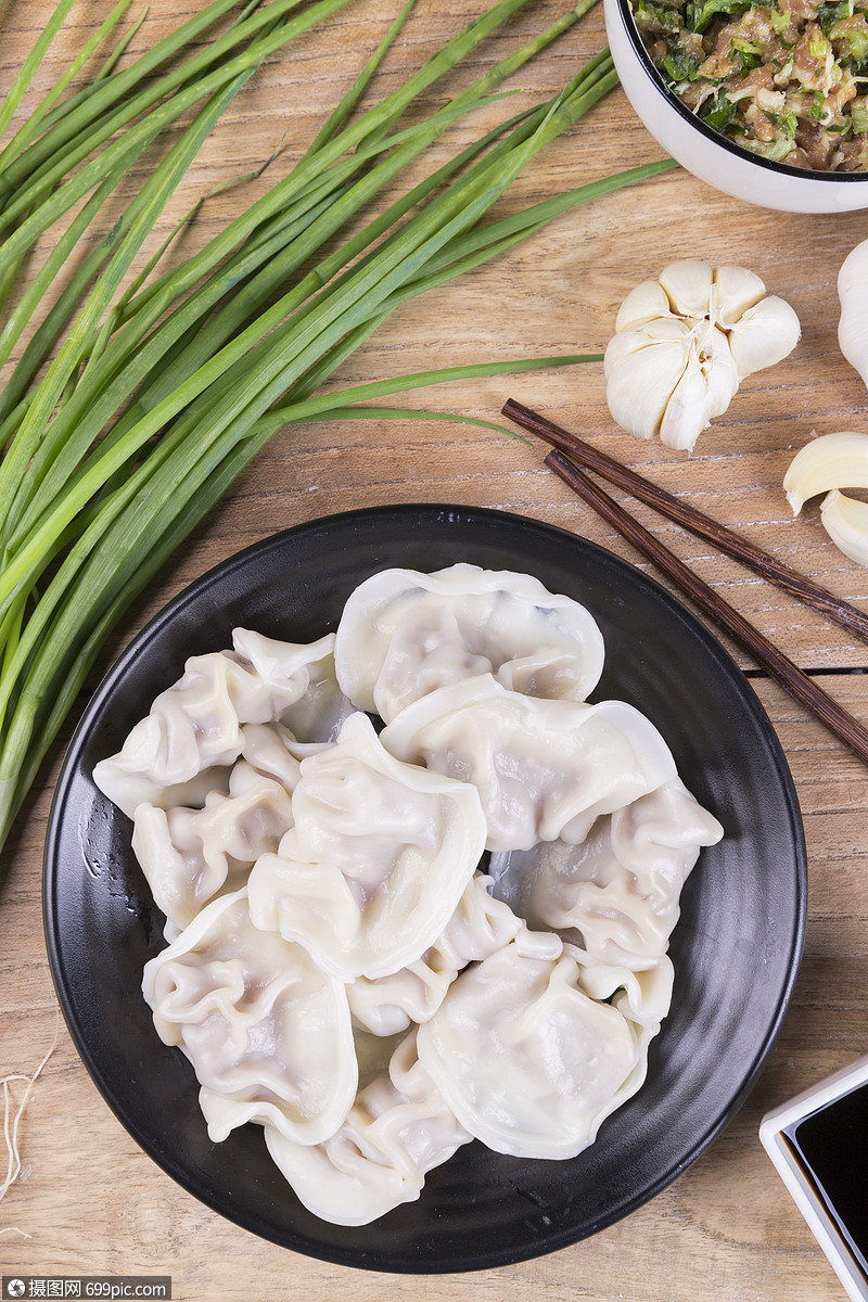 餃子美食過節高清圖片素材