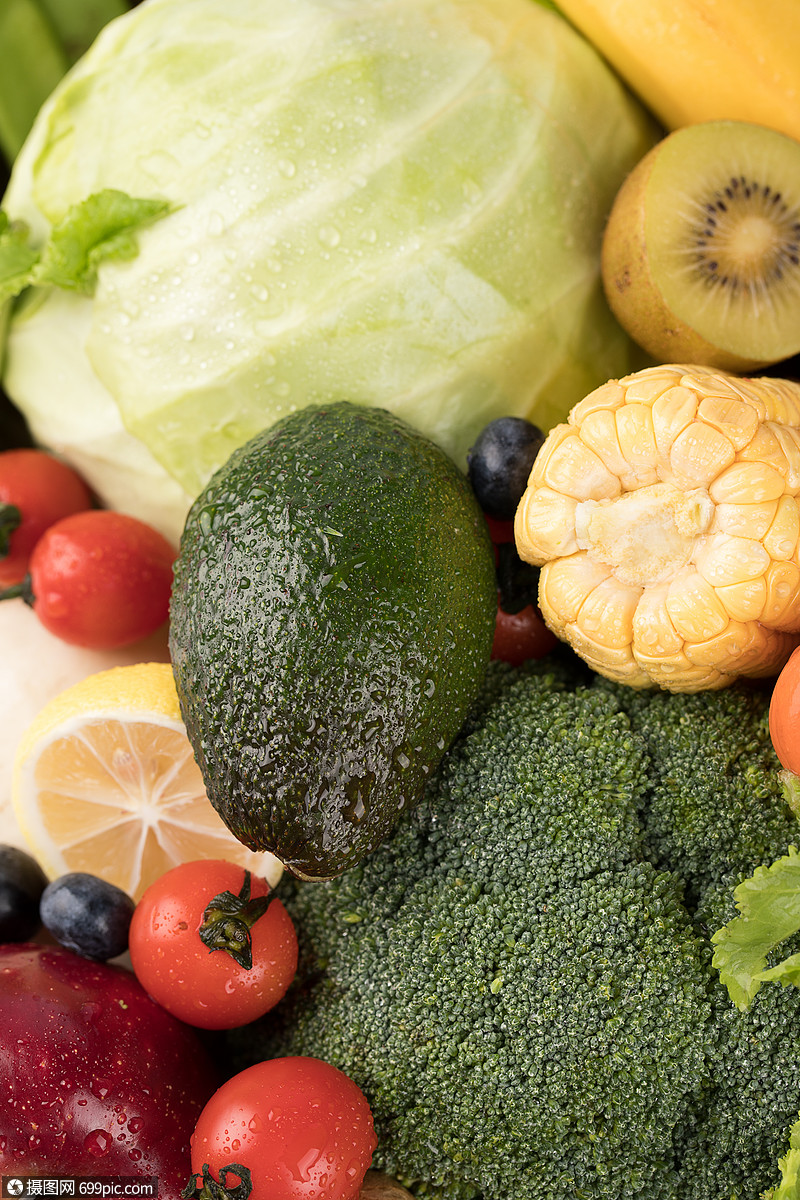 新鲜果蔬组合