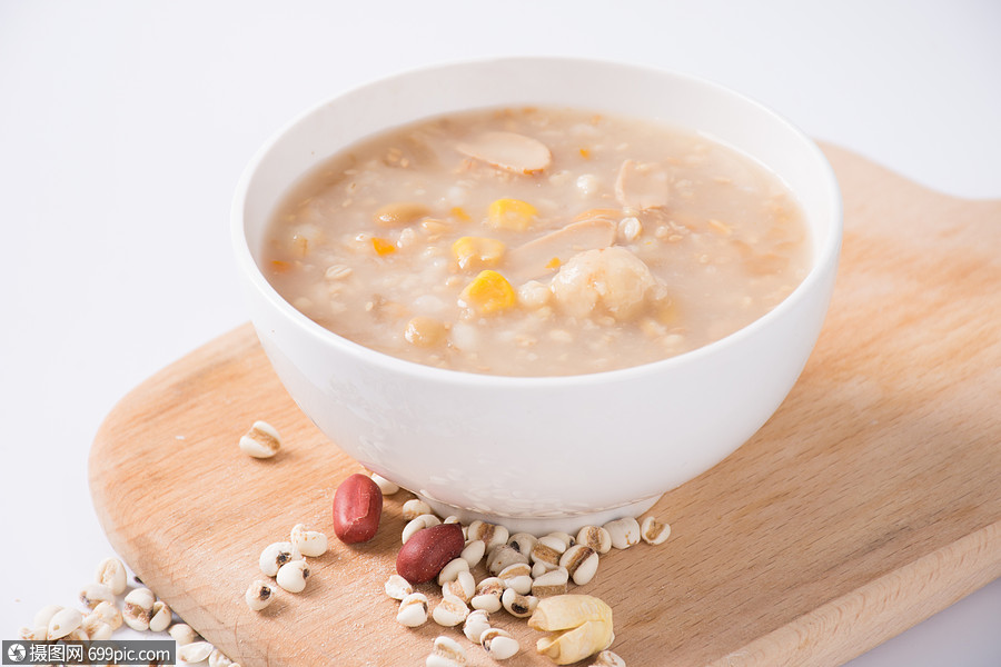 莲子玉米八宝粥